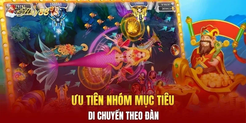 Ưu tiên nhóm mục tiêu di chuyển theo đàn